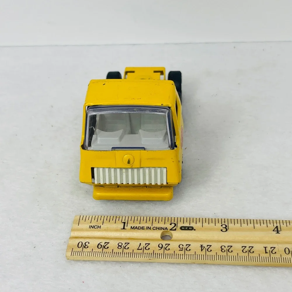 Vintage Tonka USA Pressed Steel Semi Truck Cab Yellow Diecast Toy 4.75 Inch